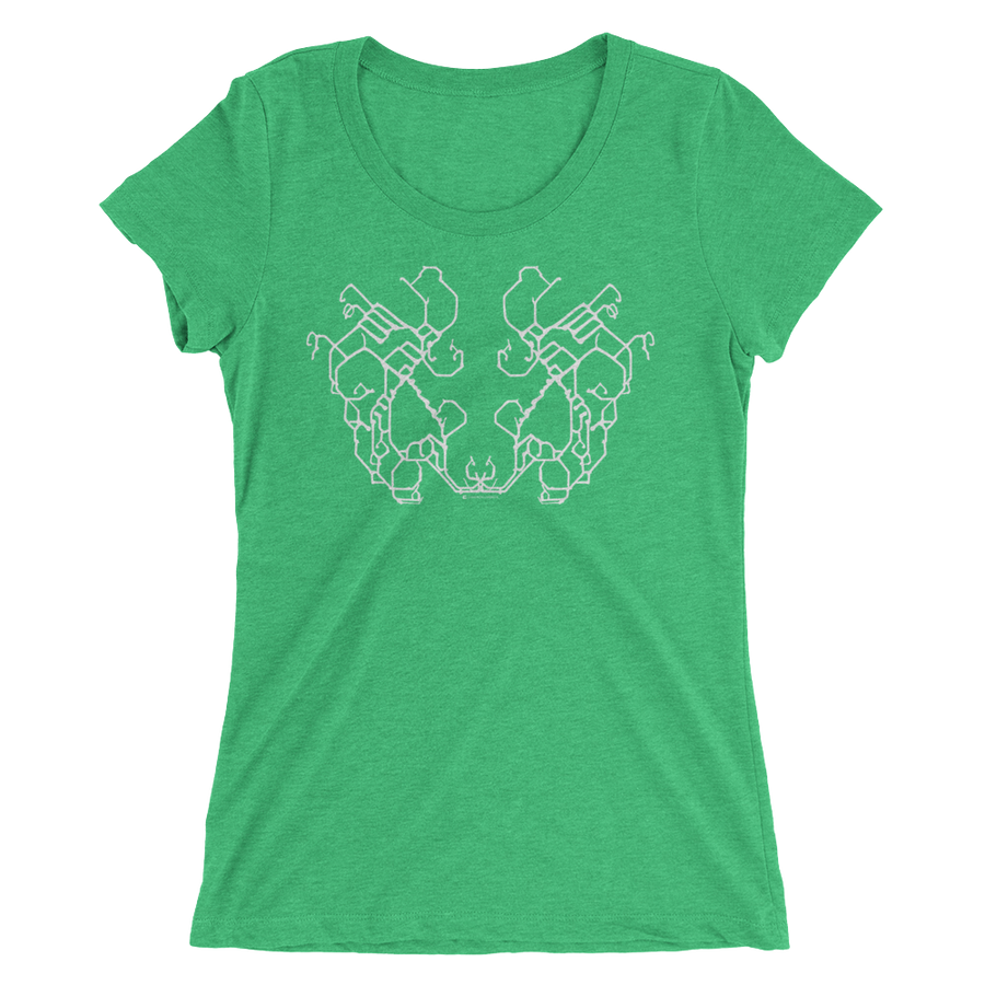 Women's Gravity Mirror Tri-blend T-shirt