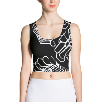 Women's Vibratory Elemental Crop Top