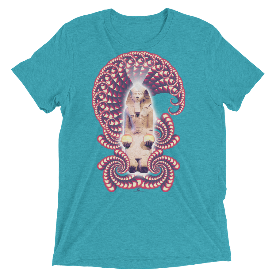 Fractal Labyrinth Tri-blend T-shirt