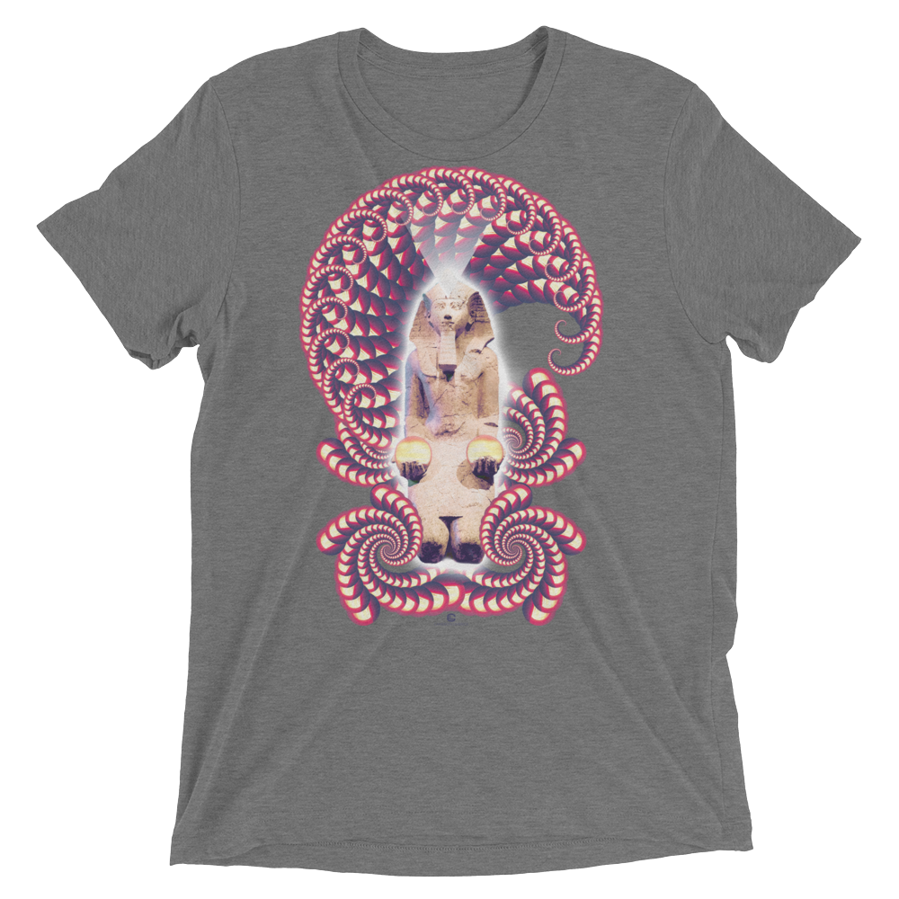 Fractal Labyrinth Tri-blend T-shirt