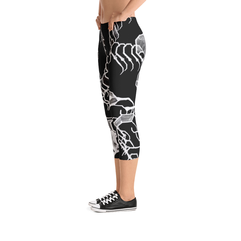 Natural Elemental Capri Leggings