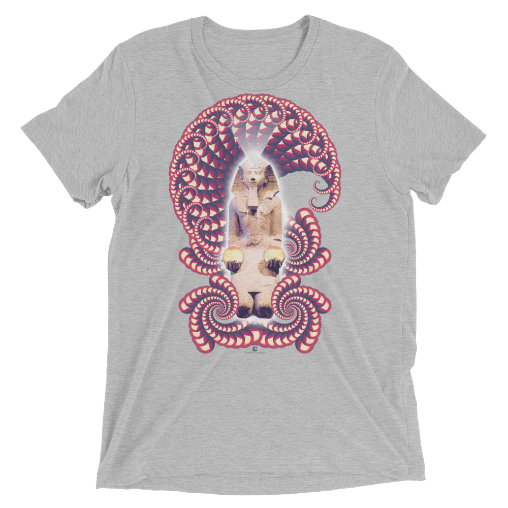 Fractal Labyrinth Tri-blend T-shirt