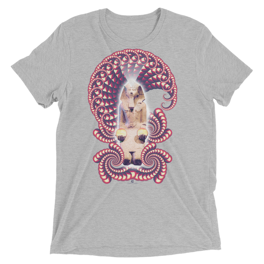 Fractal Labyrinth Tri-blend T-shirt