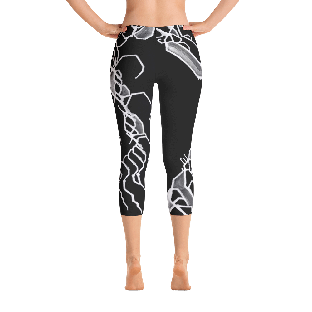 Mental Elemental Capri Leggings