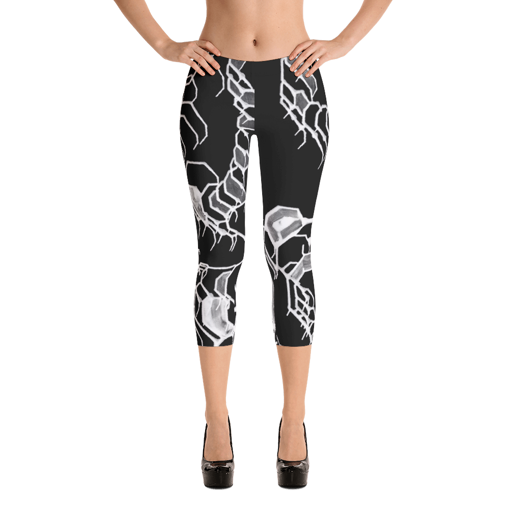 Natural Elemental Capri Leggings