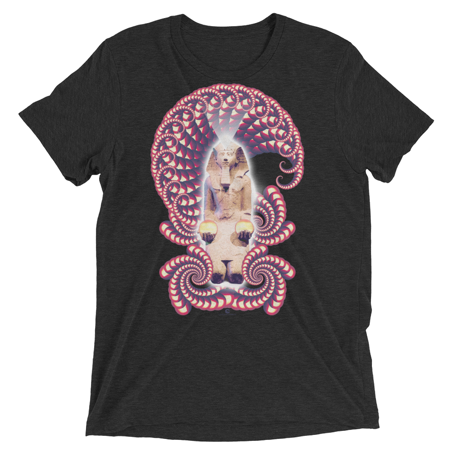 Fractal Labyrinth Tri-blend T-shirt