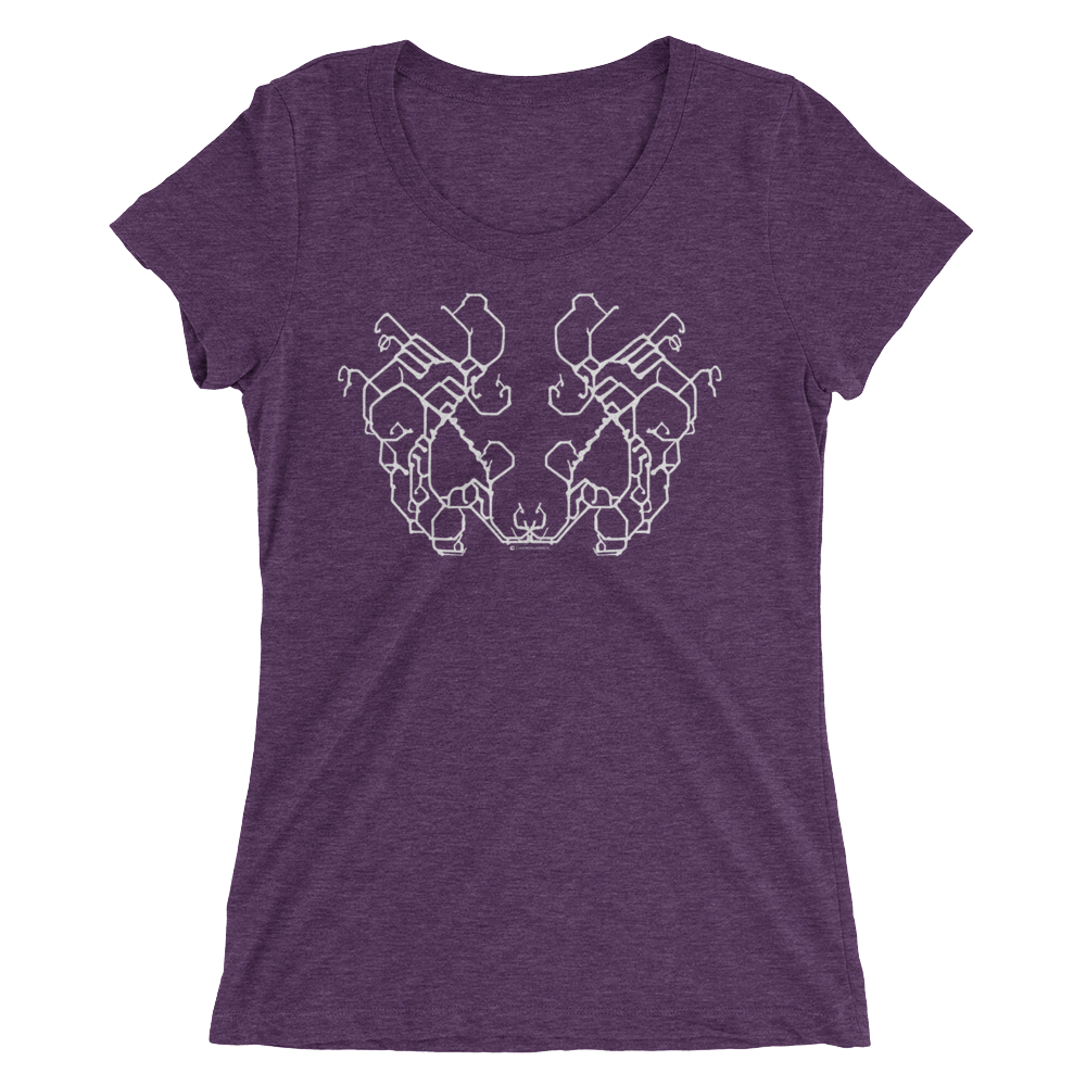 Women's Gravity Mirror Tri-blend T-shirt