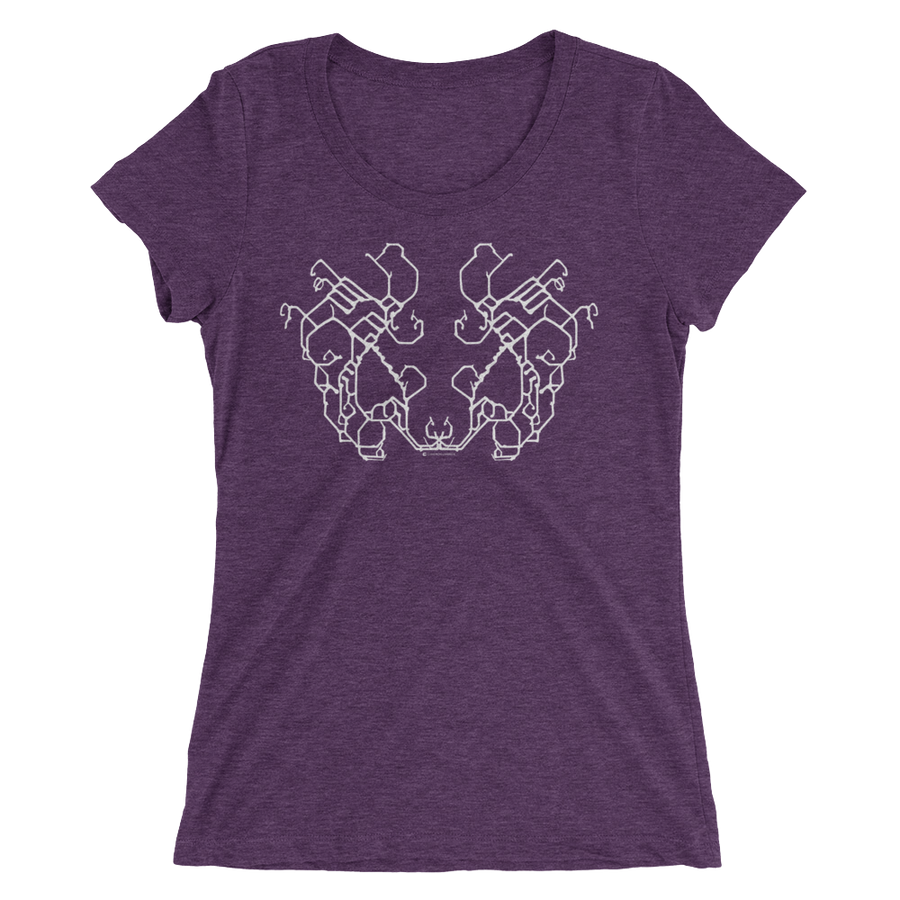Women's Gravity Mirror Tri-blend T-shirt