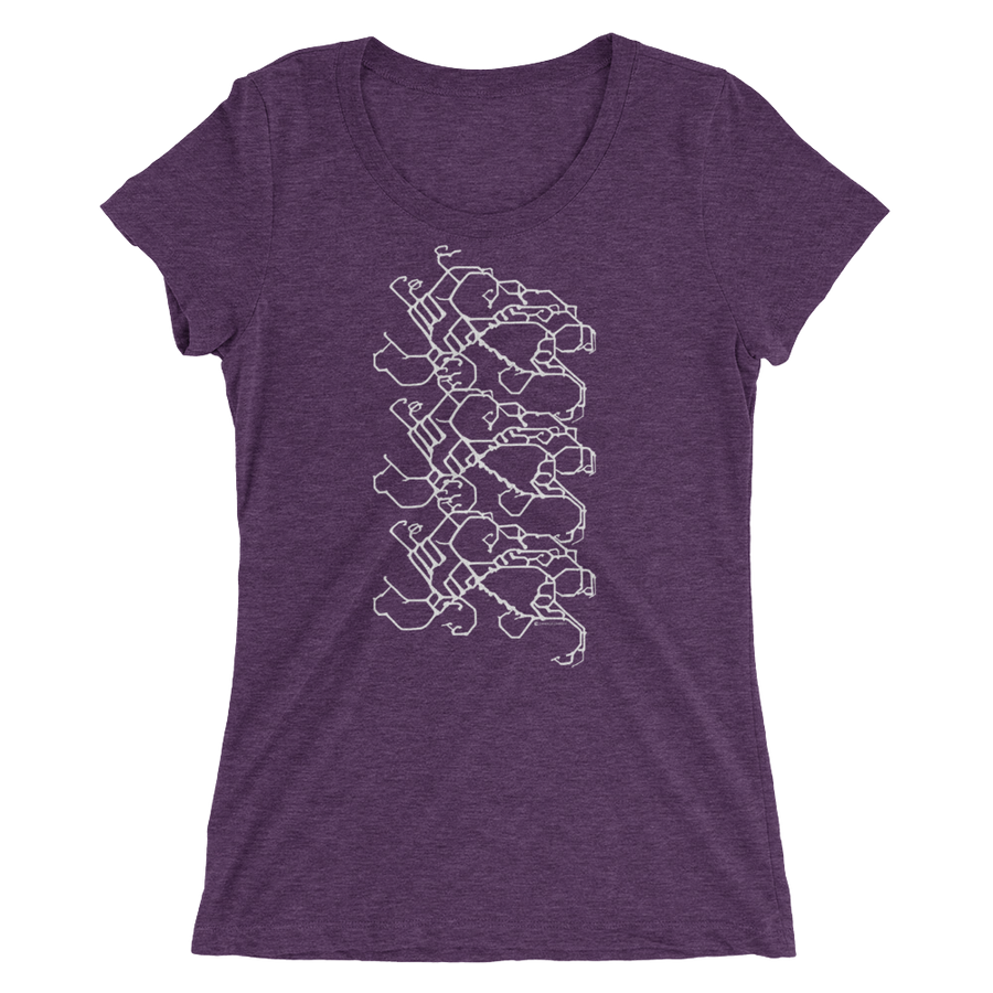 Women's Gravity Repeat Tri-blend T-shirt