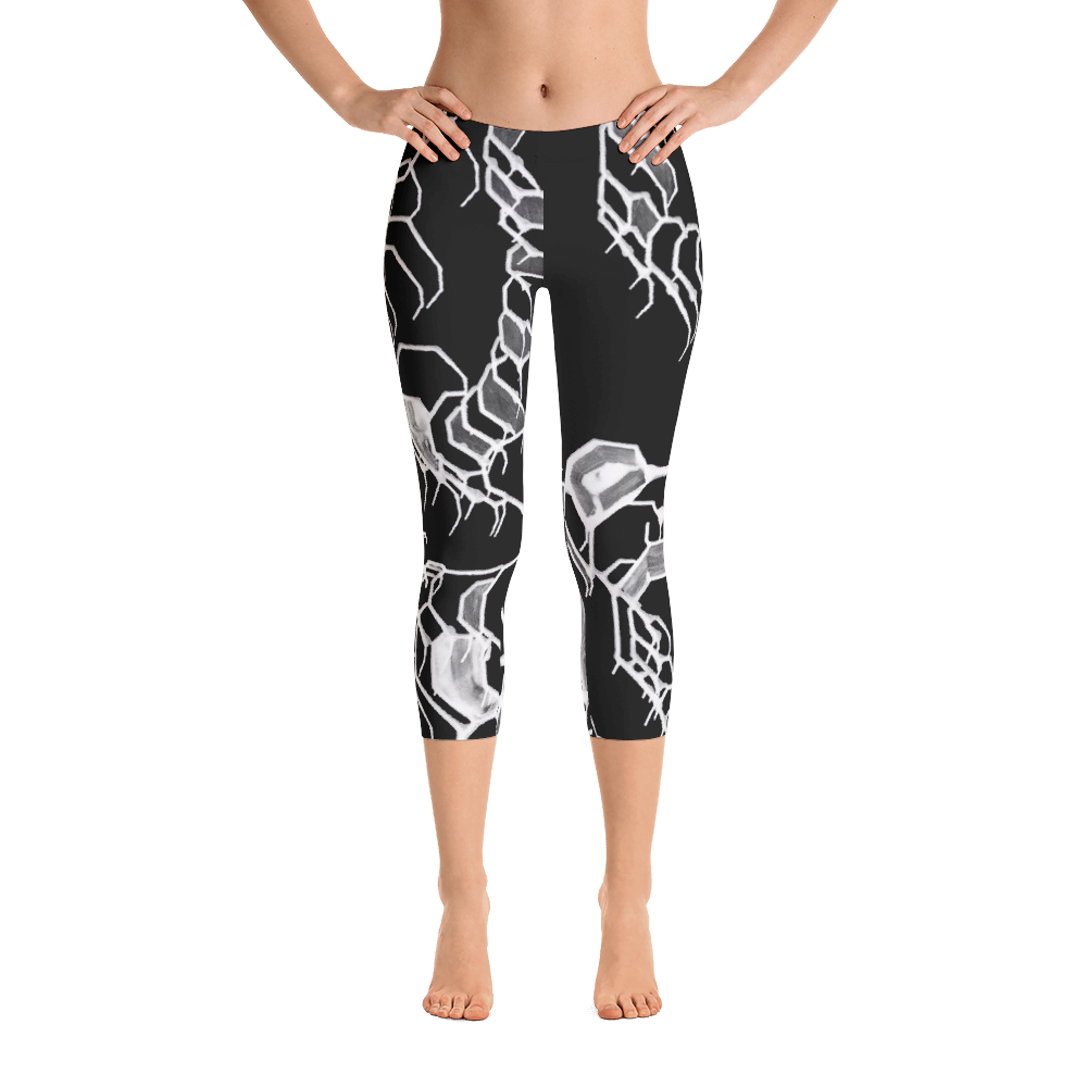 Natural Elemental Capri Leggings