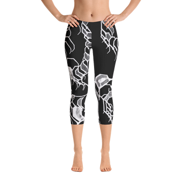 Natural Elemental Capri Leggings