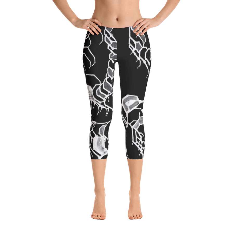 Natural Elemental Capri Leggings