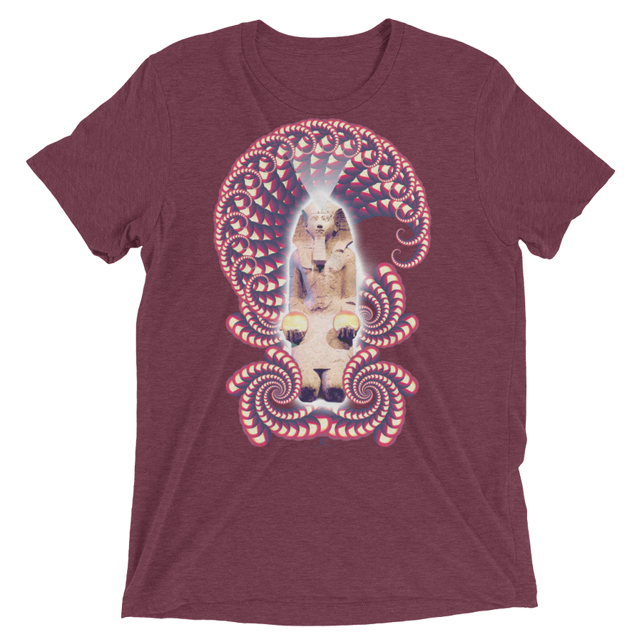 Fractal Labyrinth Tri-blend T-shirt