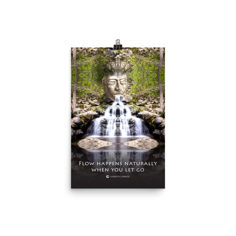 Flow Happens Naturally Poster