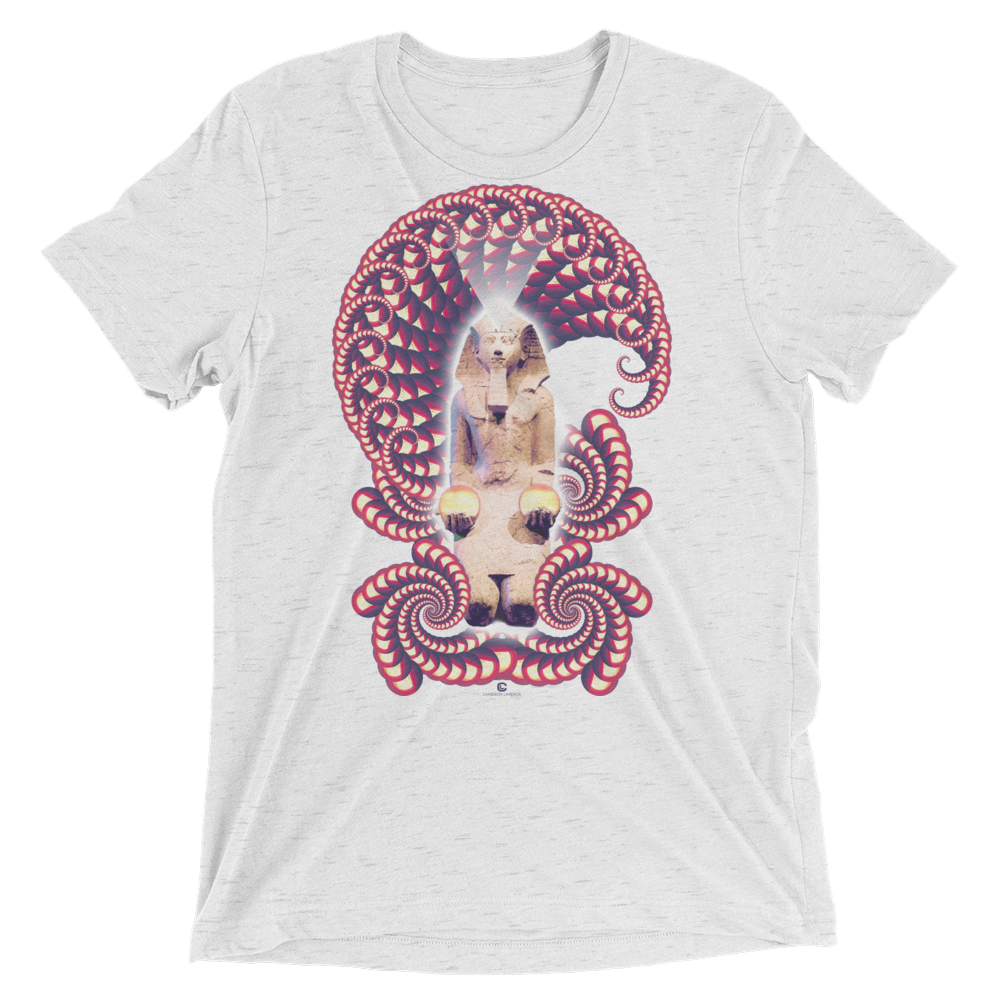 Fractal Labyrinth Tri-blend T-shirt
