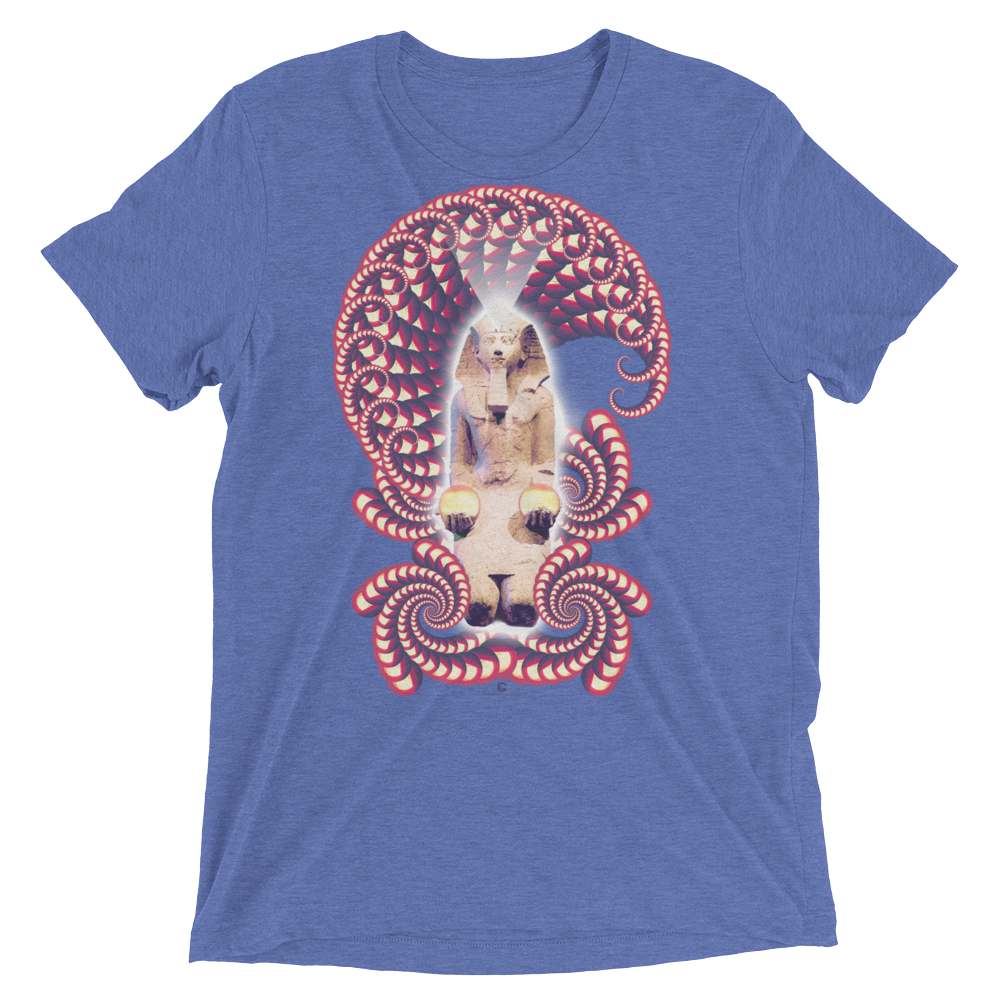 Fractal Labyrinth Tri-blend T-shirt