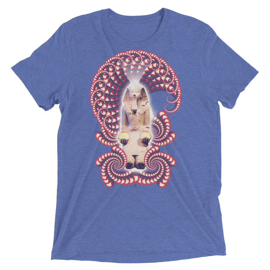 Fractal Labyrinth Tri-blend T-shirt