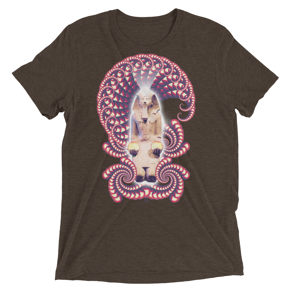 Fractal Labyrinth Tri-blend T-shirt