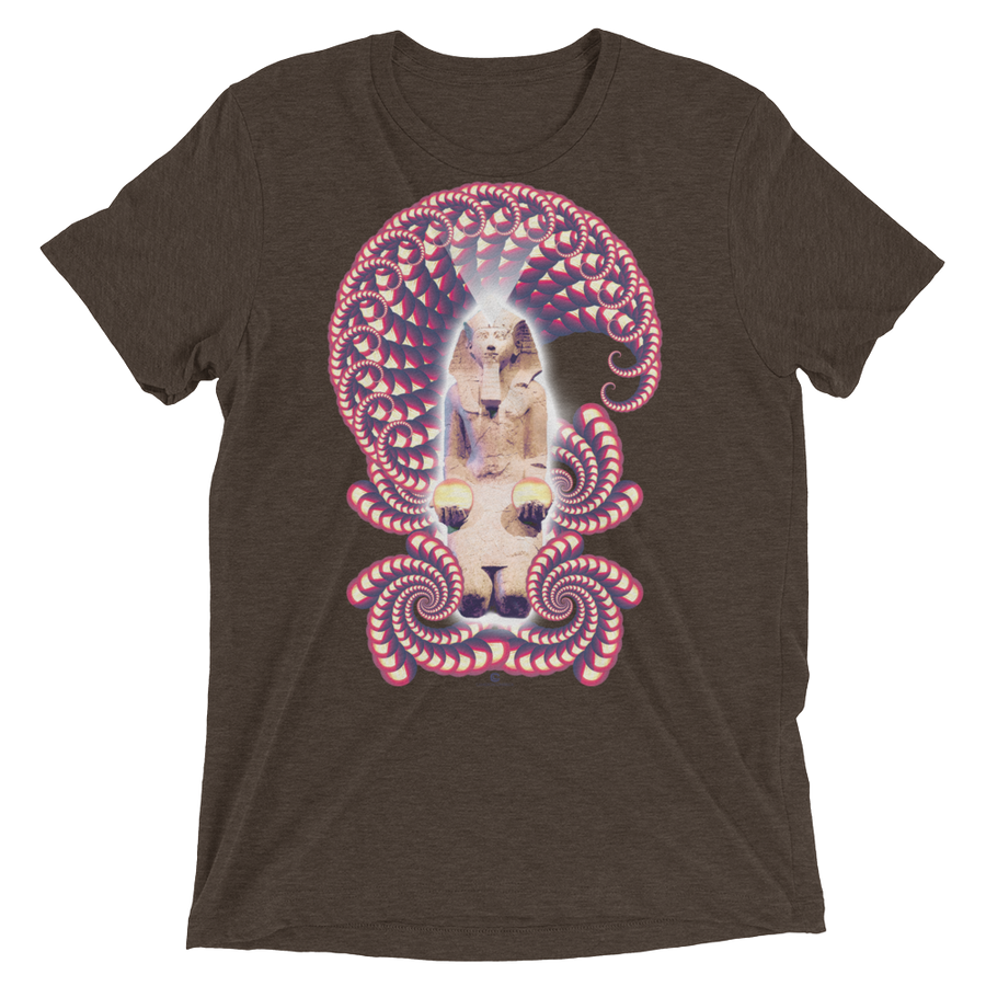 Fractal Labyrinth Tri-blend T-shirt