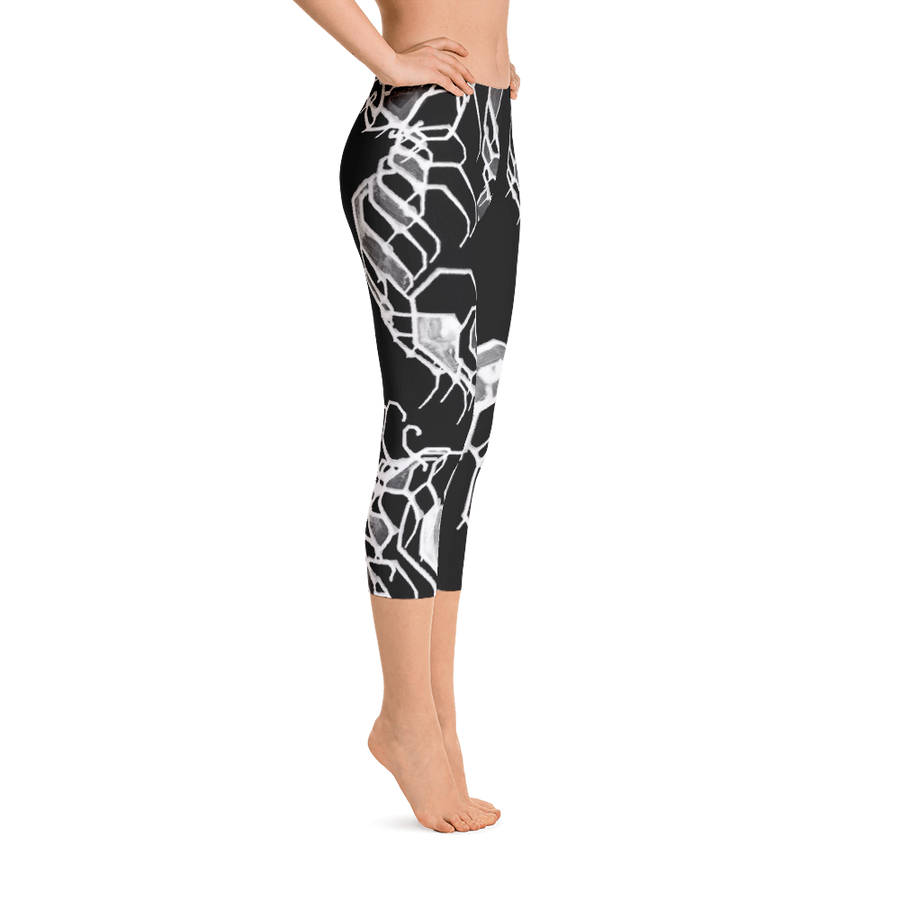 Natural Elemental Capri Leggings