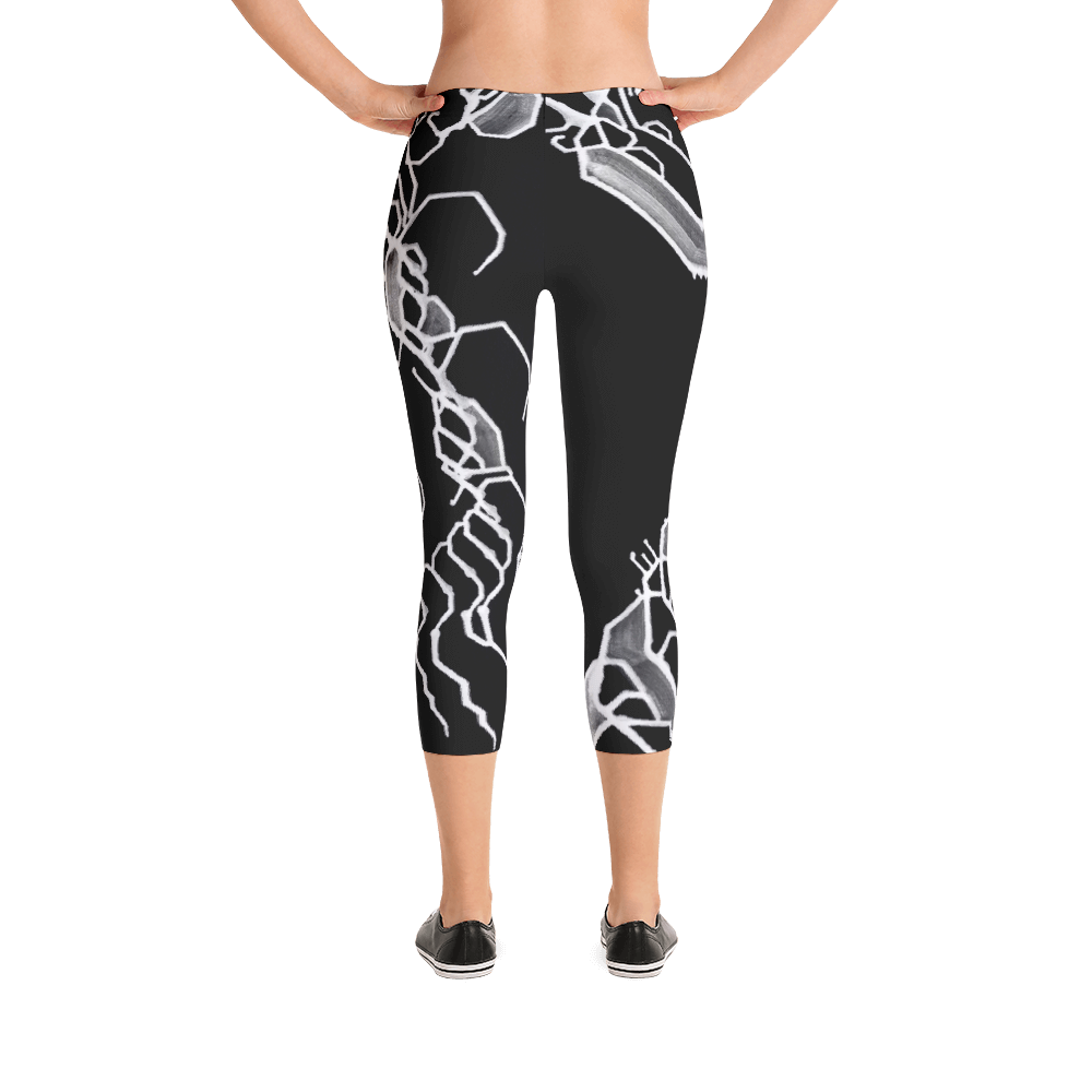 Mental Elemental Capri Leggings