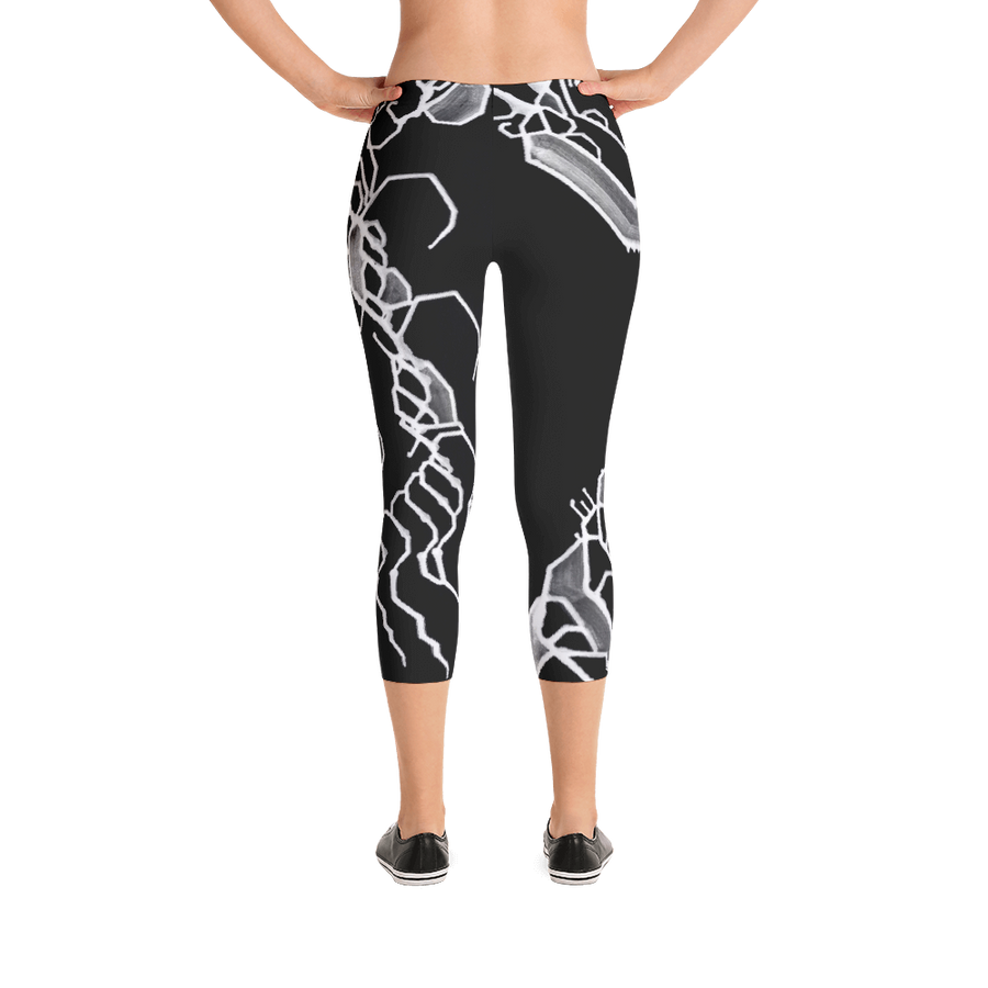 Mental Elemental Capri Leggings