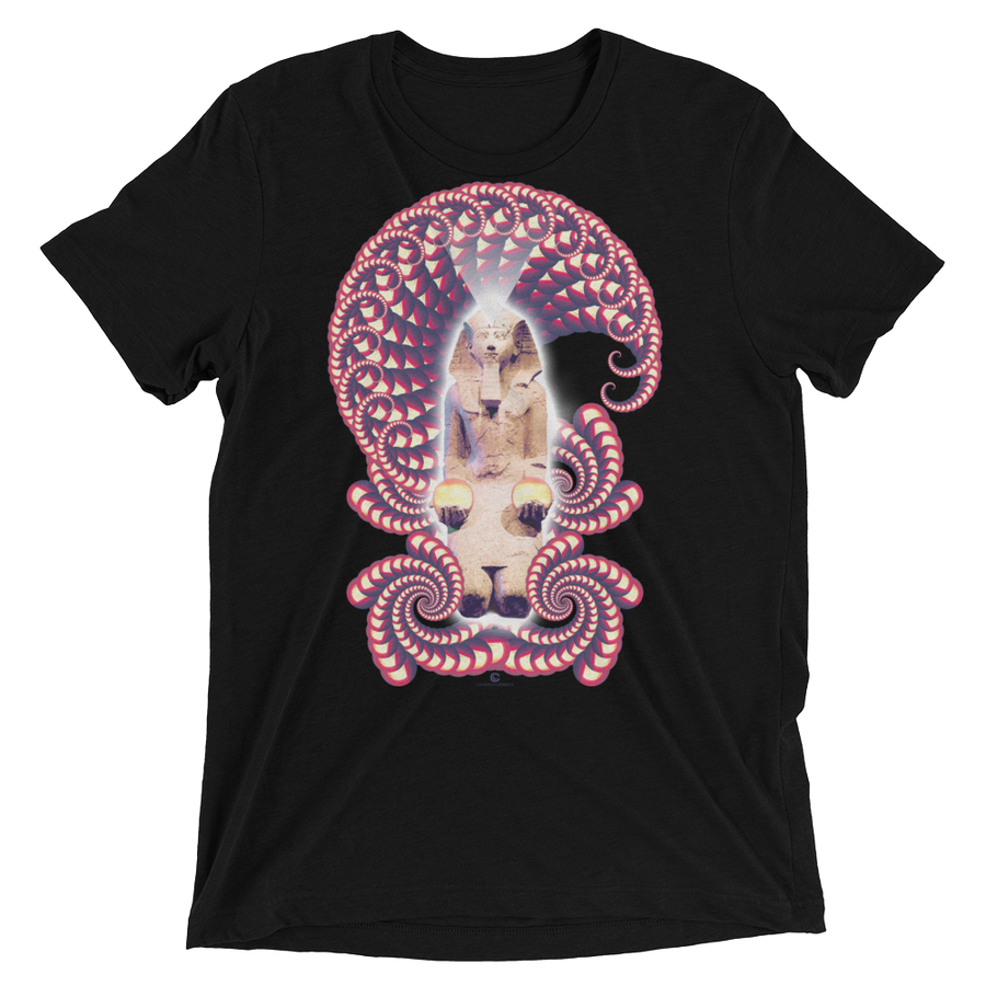 Fractal Labyrinth Tri-blend T-shirt