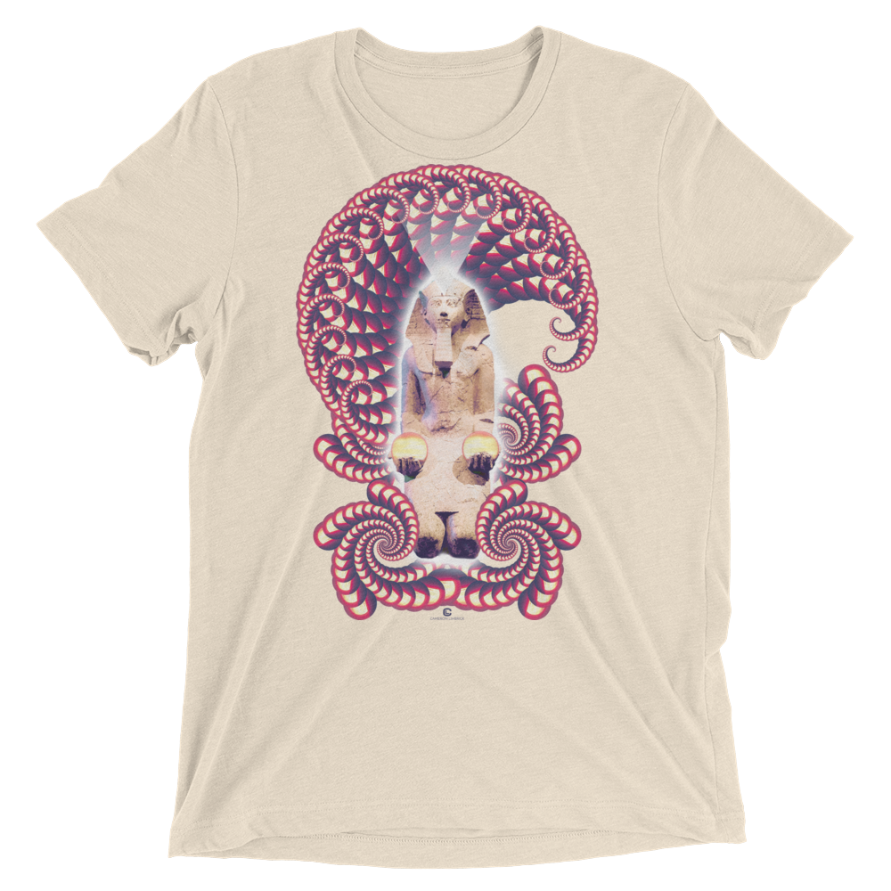 Fractal Labyrinth Tri-blend T-shirt
