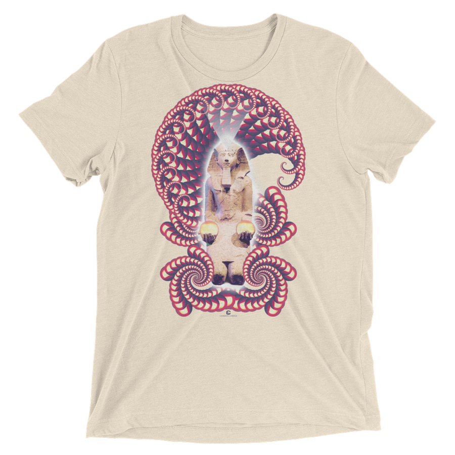 Fractal Labyrinth Tri-blend T-shirt