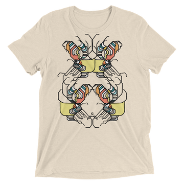 Gravity Mirror 3 Tri-blend t-shirt