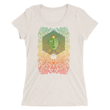 Women's Hexagon Power Tri-blend T-shirt