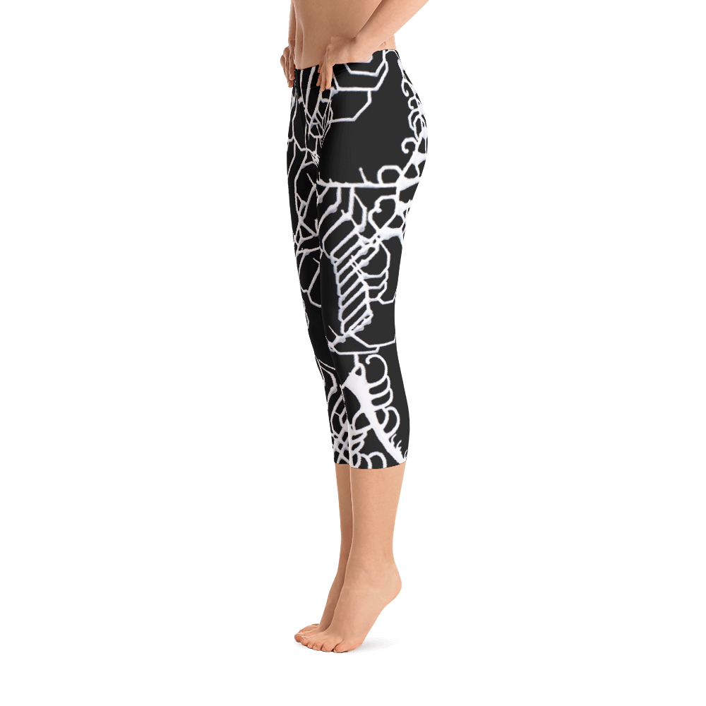 Vibratory Elemental Capri Leggings