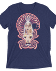 Fractal Labyrinth Tri-blend T-shirt