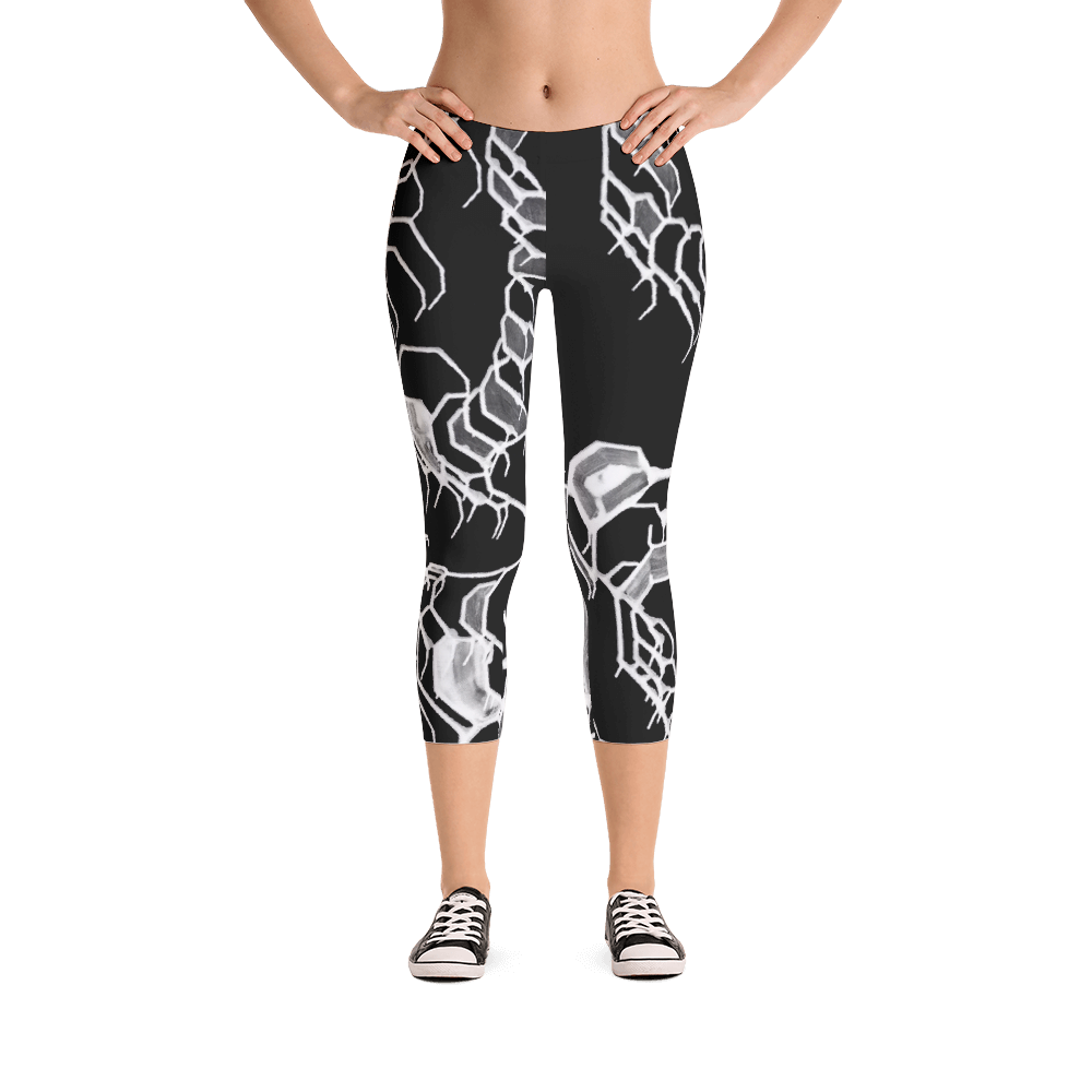 Natural Elemental Capri Leggings