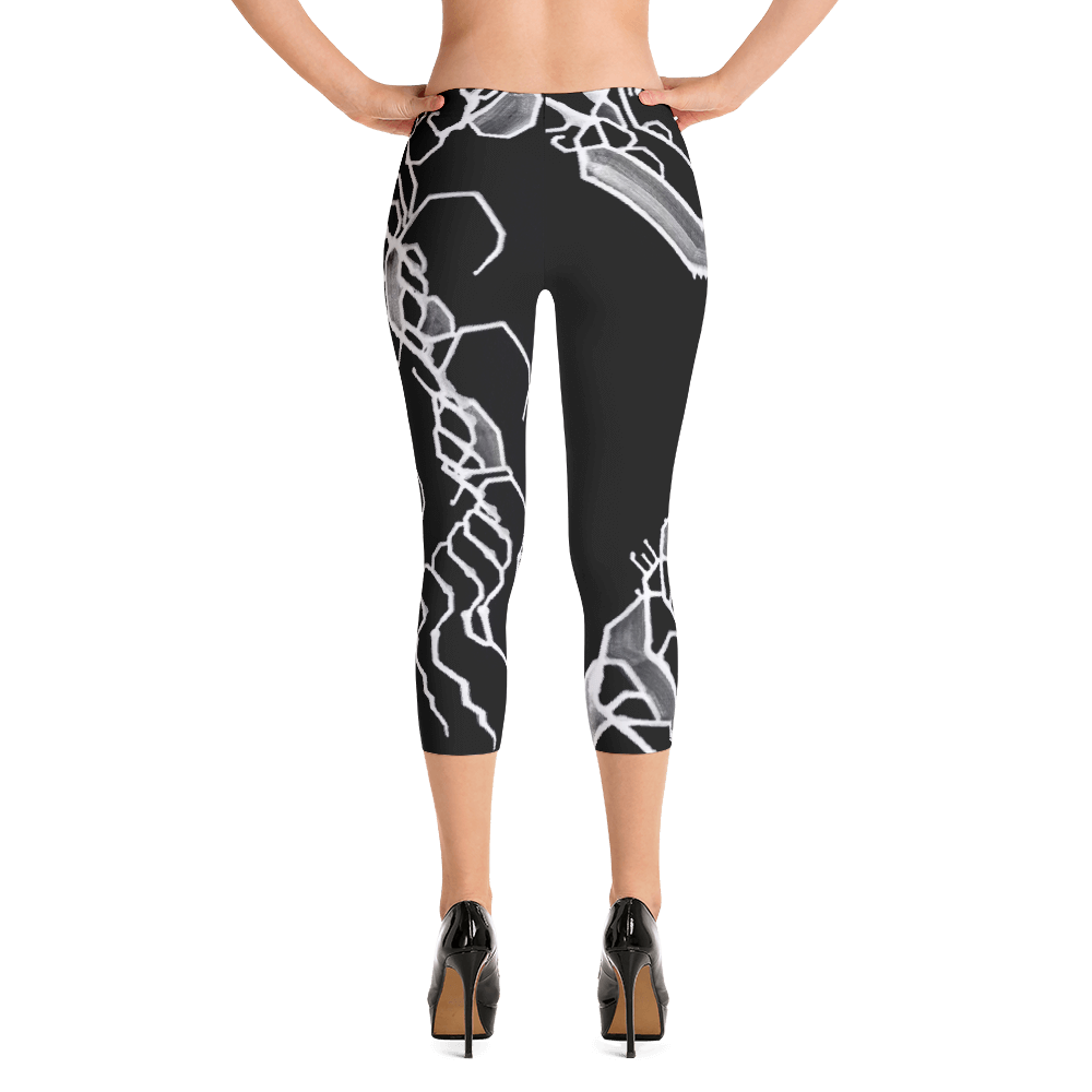 Mental Elemental Capri Leggings