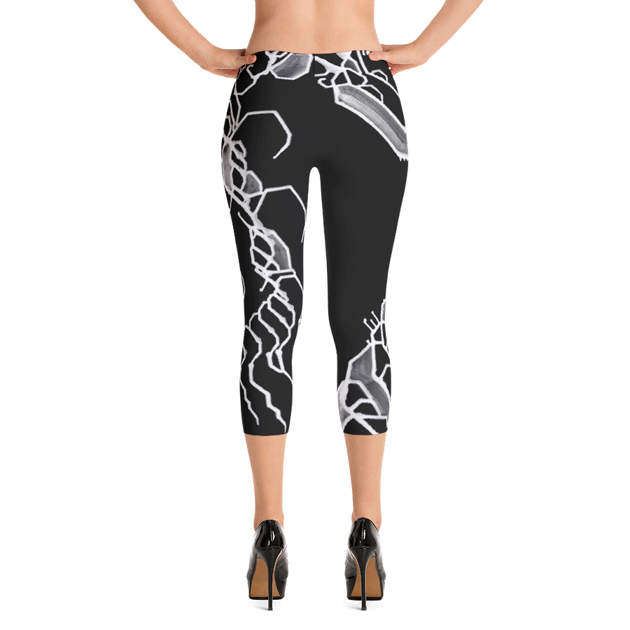 Mental Elemental Capri Leggings