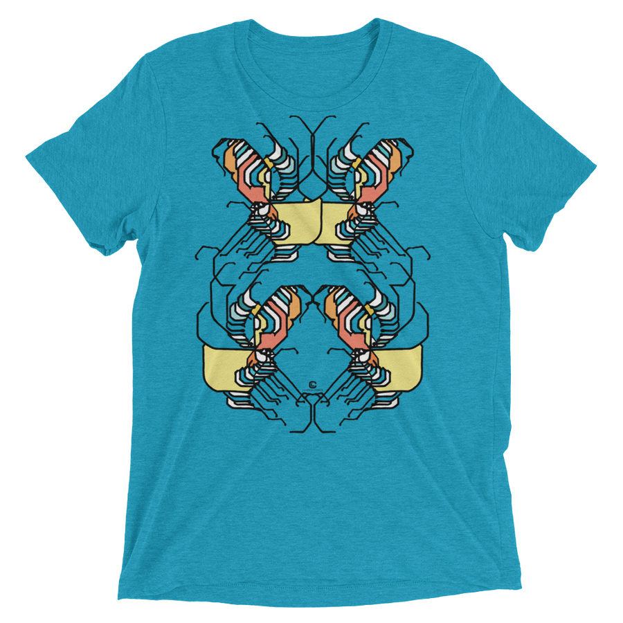 Gravity Mirror 3 Tri-blend t-shirt