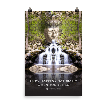 Flow Happens Naturally Poster