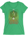 Women's Hexagon Power Tri-blend T-shirt