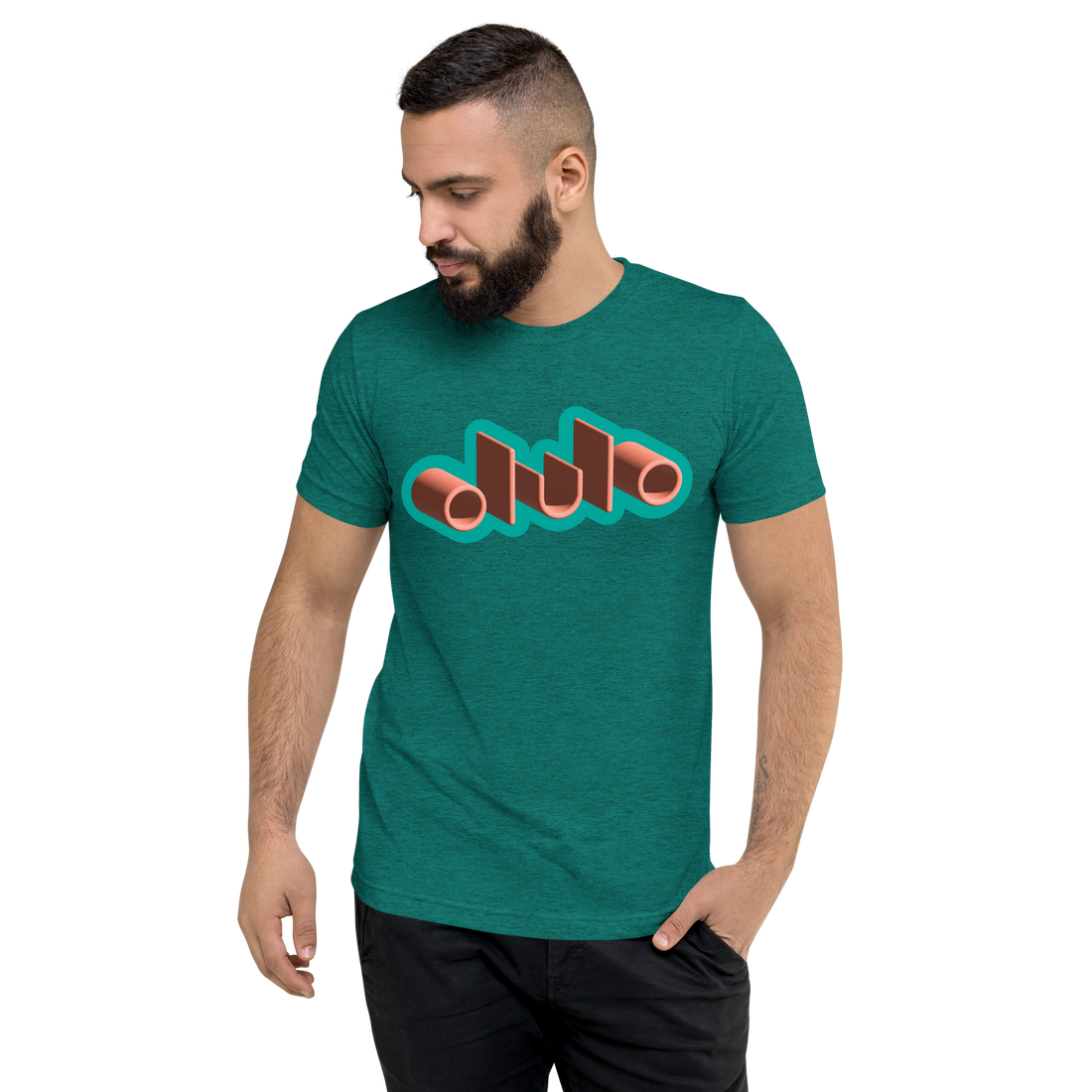 olulo 3D short sleeve t-shirt
